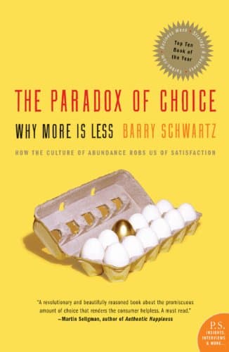 Background image of The Paradox of Choice: Why More Is Less, Revised Edition 