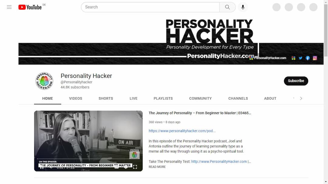 Background image of Personality Hacker