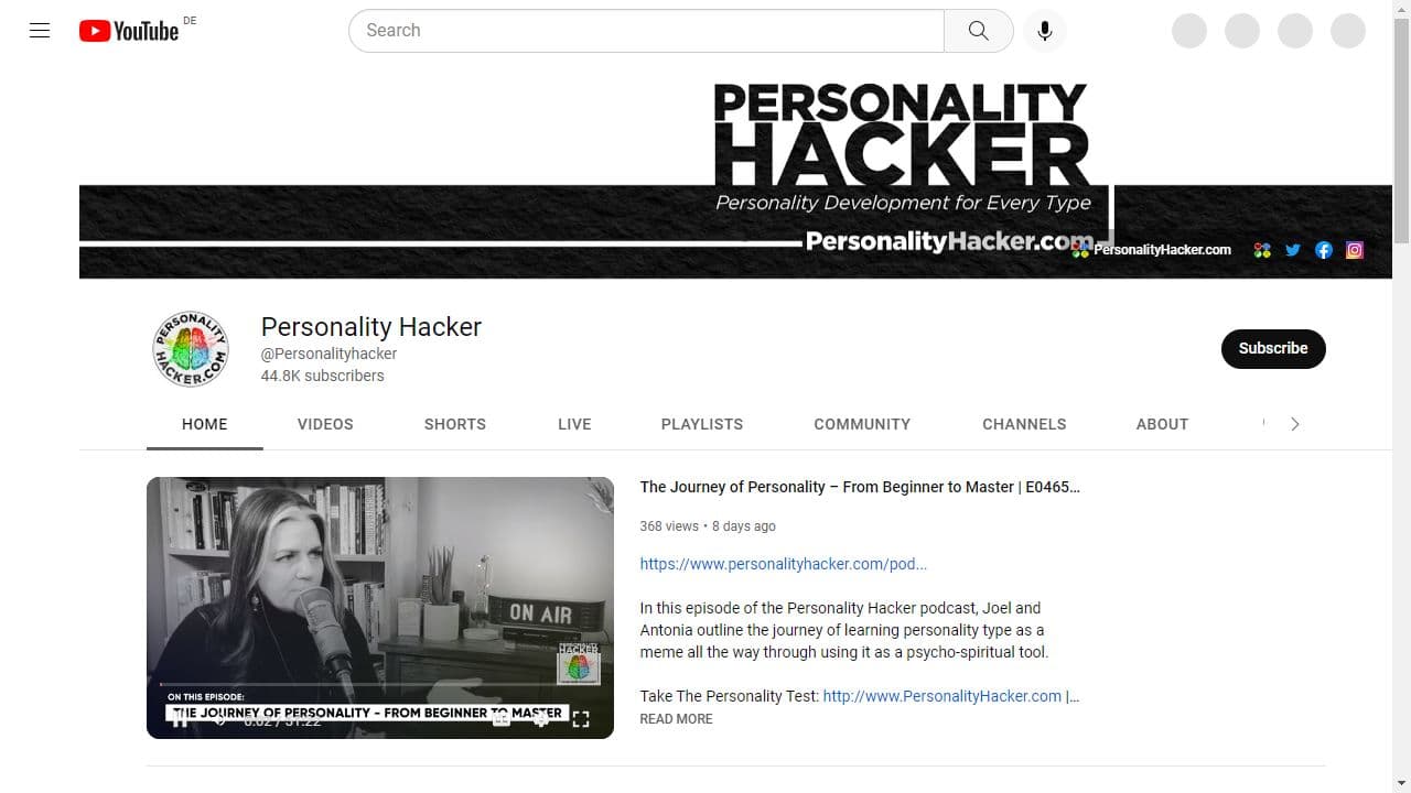 Background image of Personality Hacker