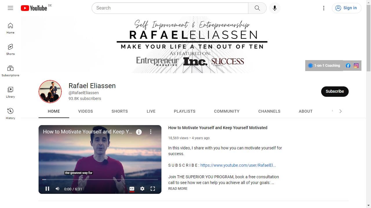 Background image of Rafael Eliassen