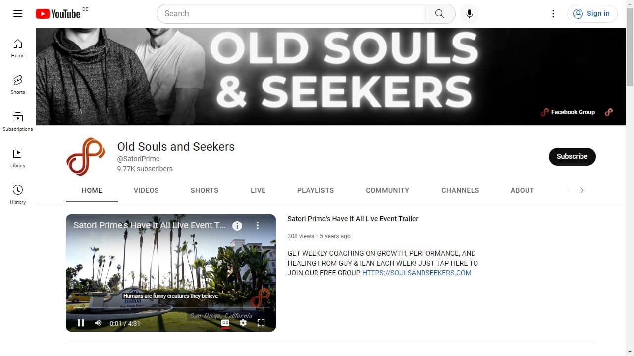 Background image of Old Souls and Seekers