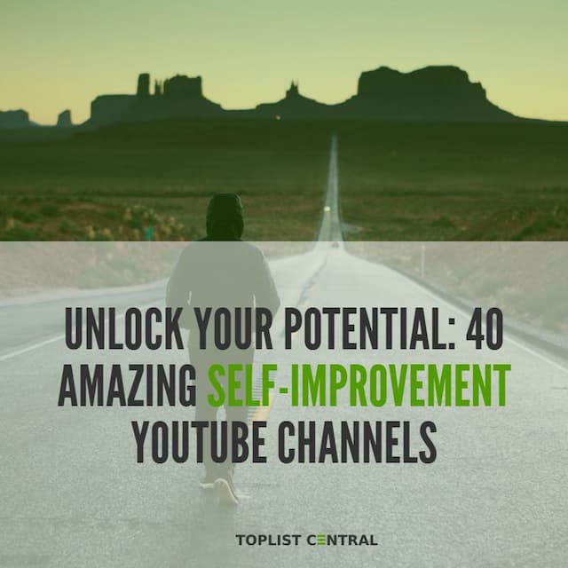Image for list Top 40 Amazing Self-Improvement YouTube Channels to Unlock Your Potential