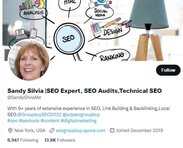 Background image of Sandy Silvia |SEO Expert, SEO Audits,Technical SEO