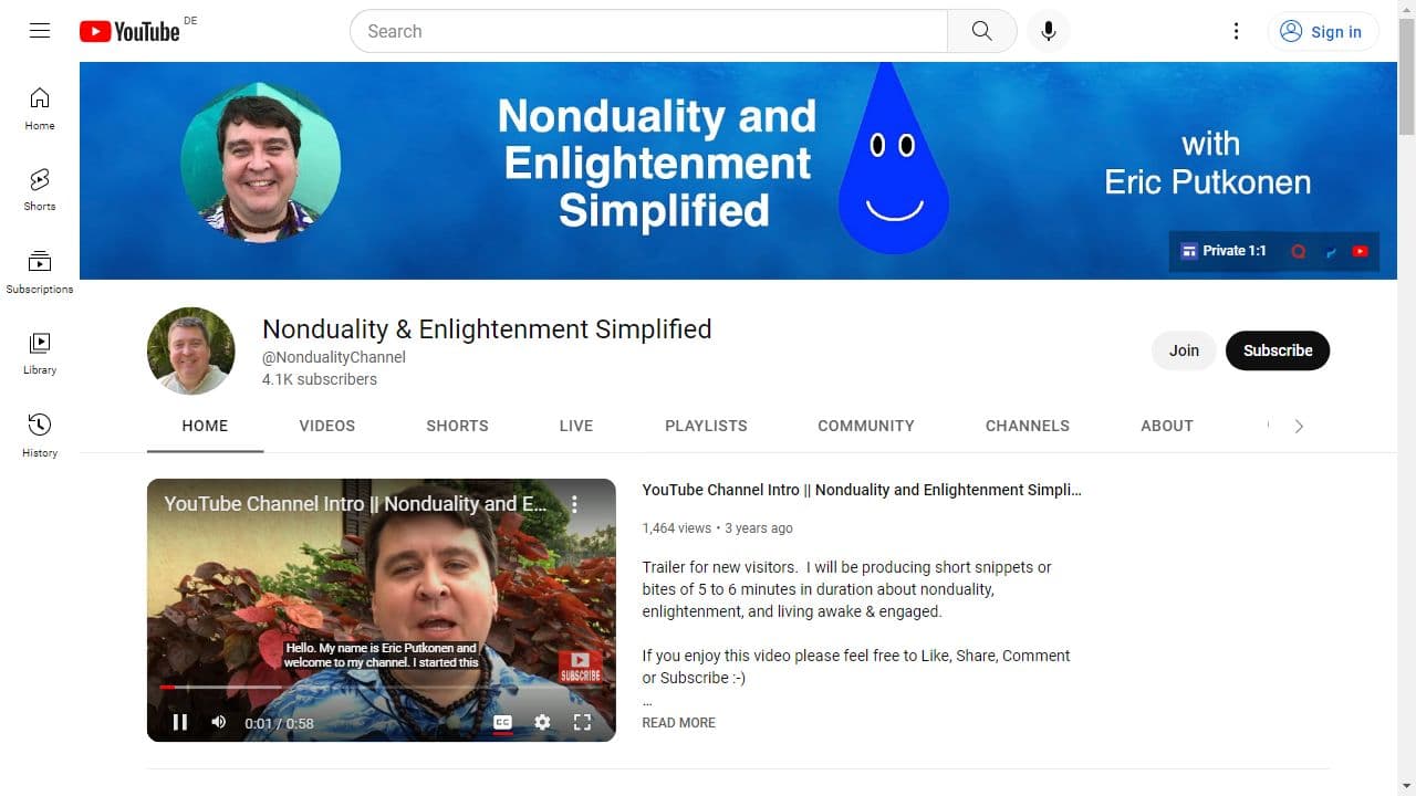 Background image of Nonduality & Enlightenment Simplified