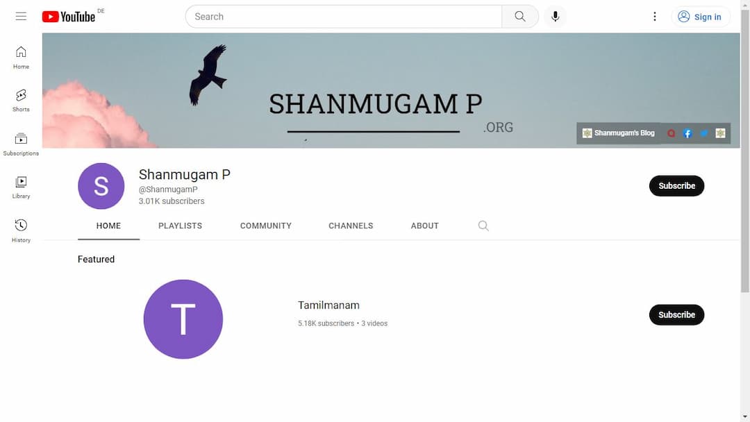 Background image of Shanmugam P
