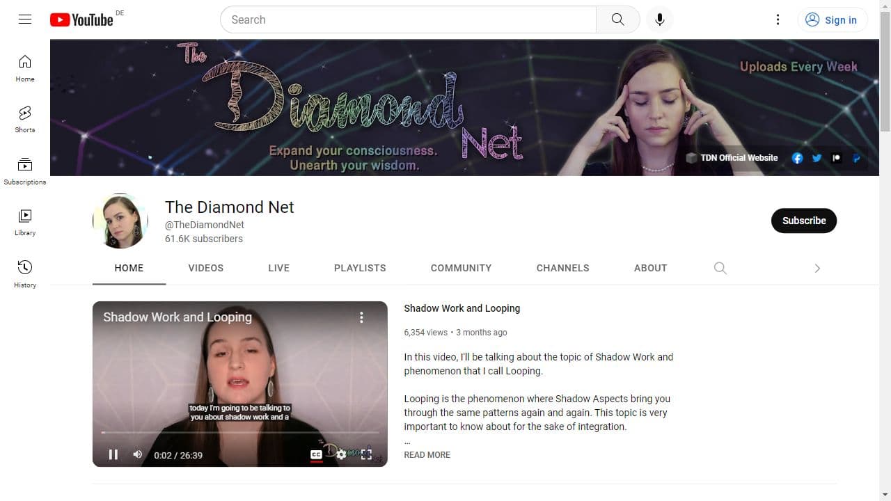 Background image of The Diamond Net