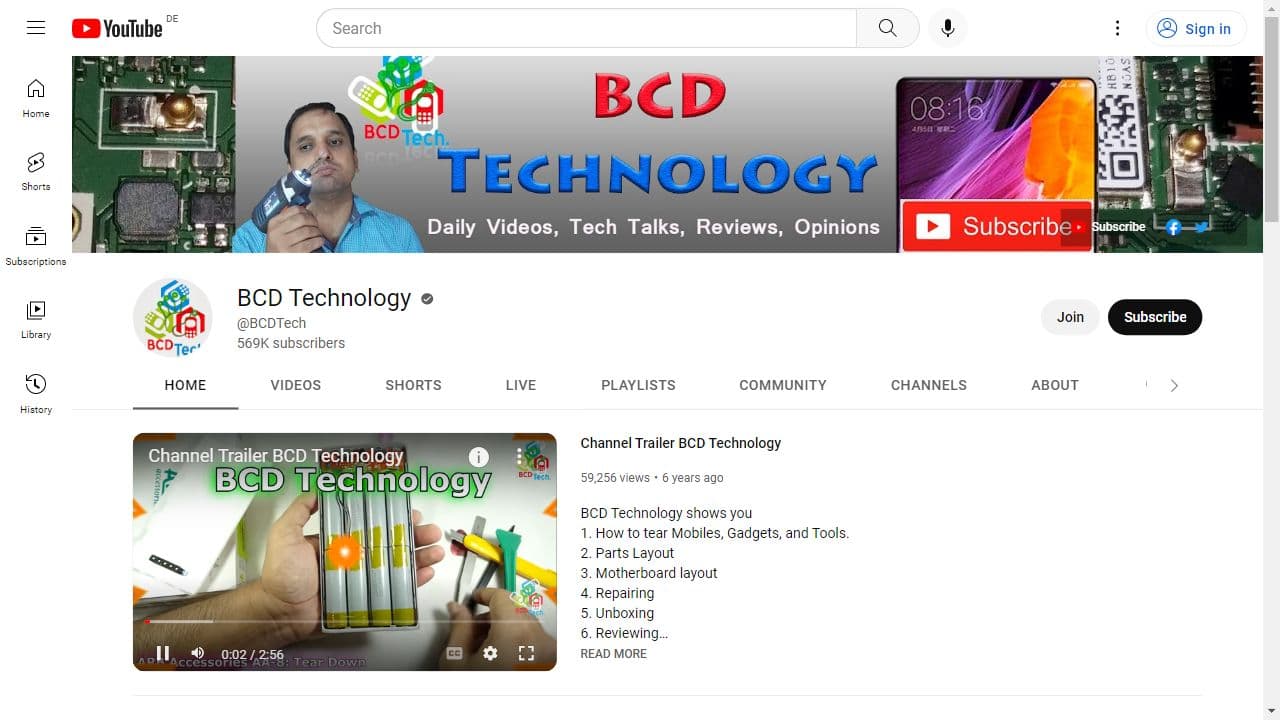Background image of BCD Technology