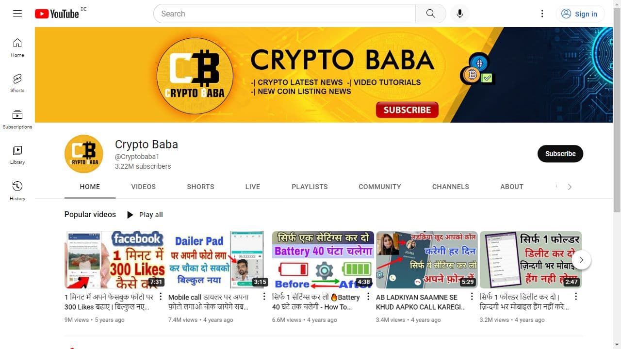 Background image of Crypto Baba