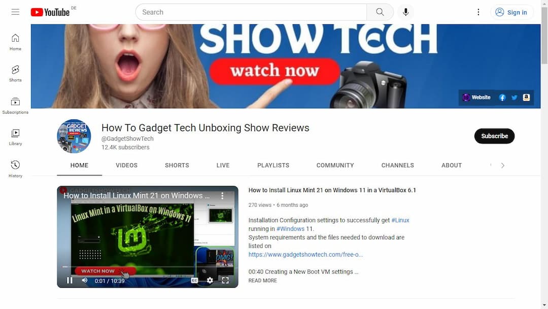 Background image of How To Gadget Tech Unboxing Show Reviews
