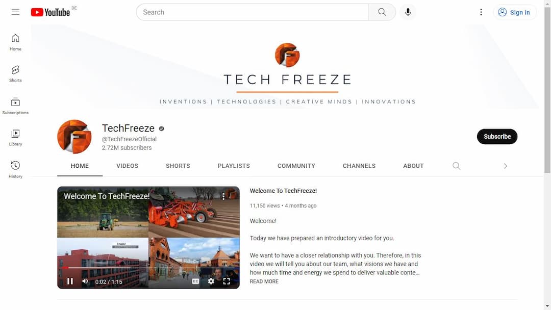Background image of TechFreeze