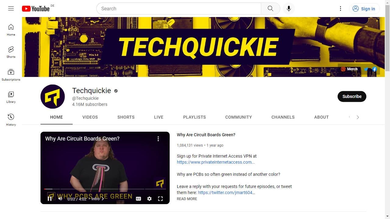 Background image of Techquickie