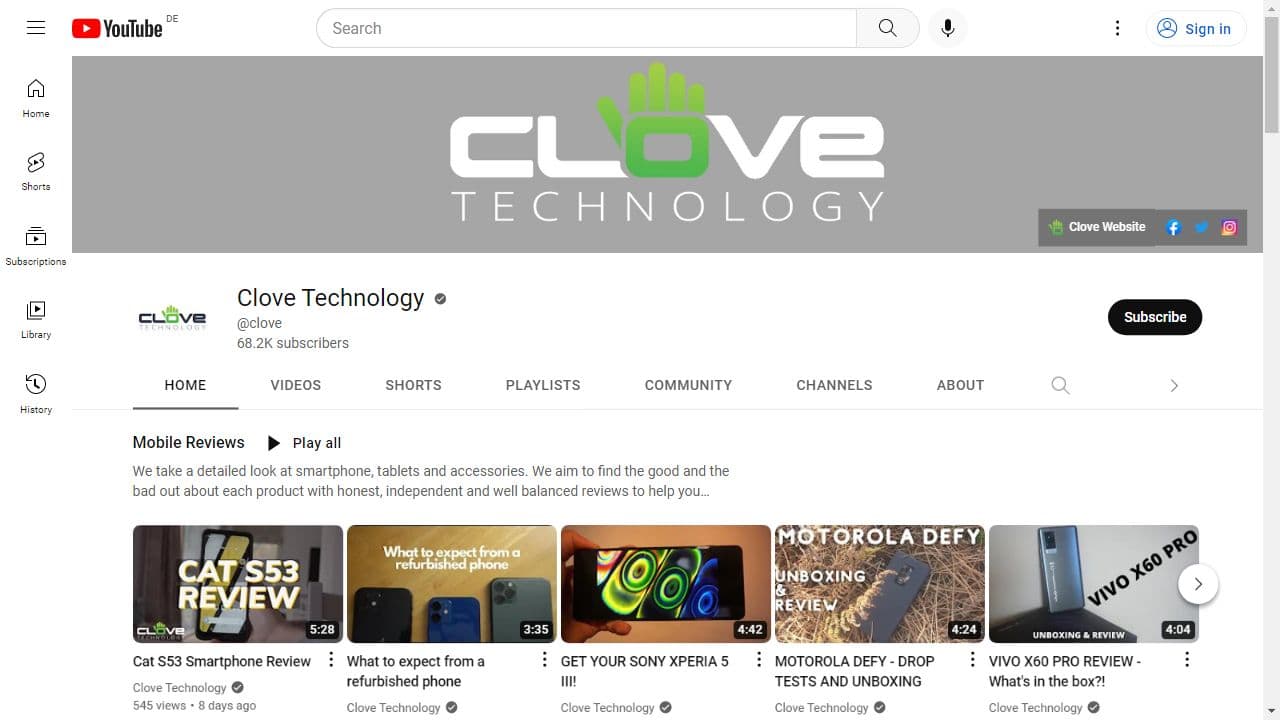 Background image of Clove Technology