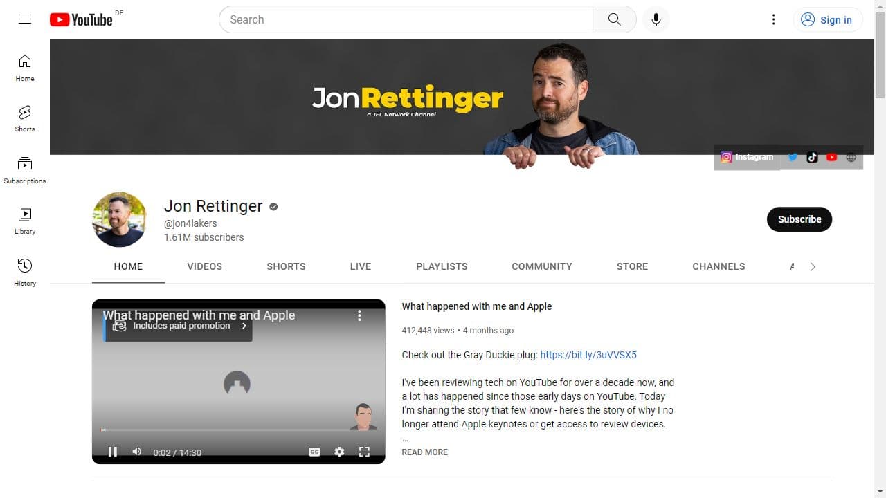 Background image of Jon Rettinger