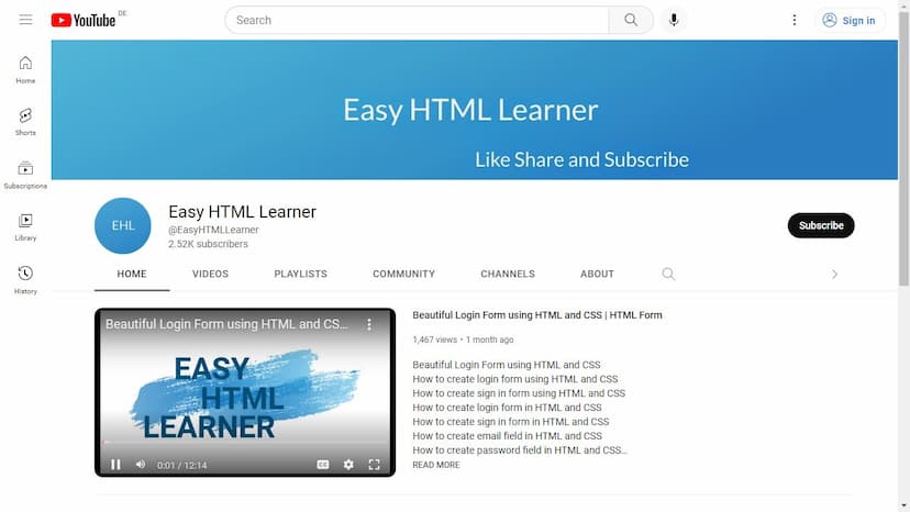 Top 9 HTML YouTube Channels for Developers!